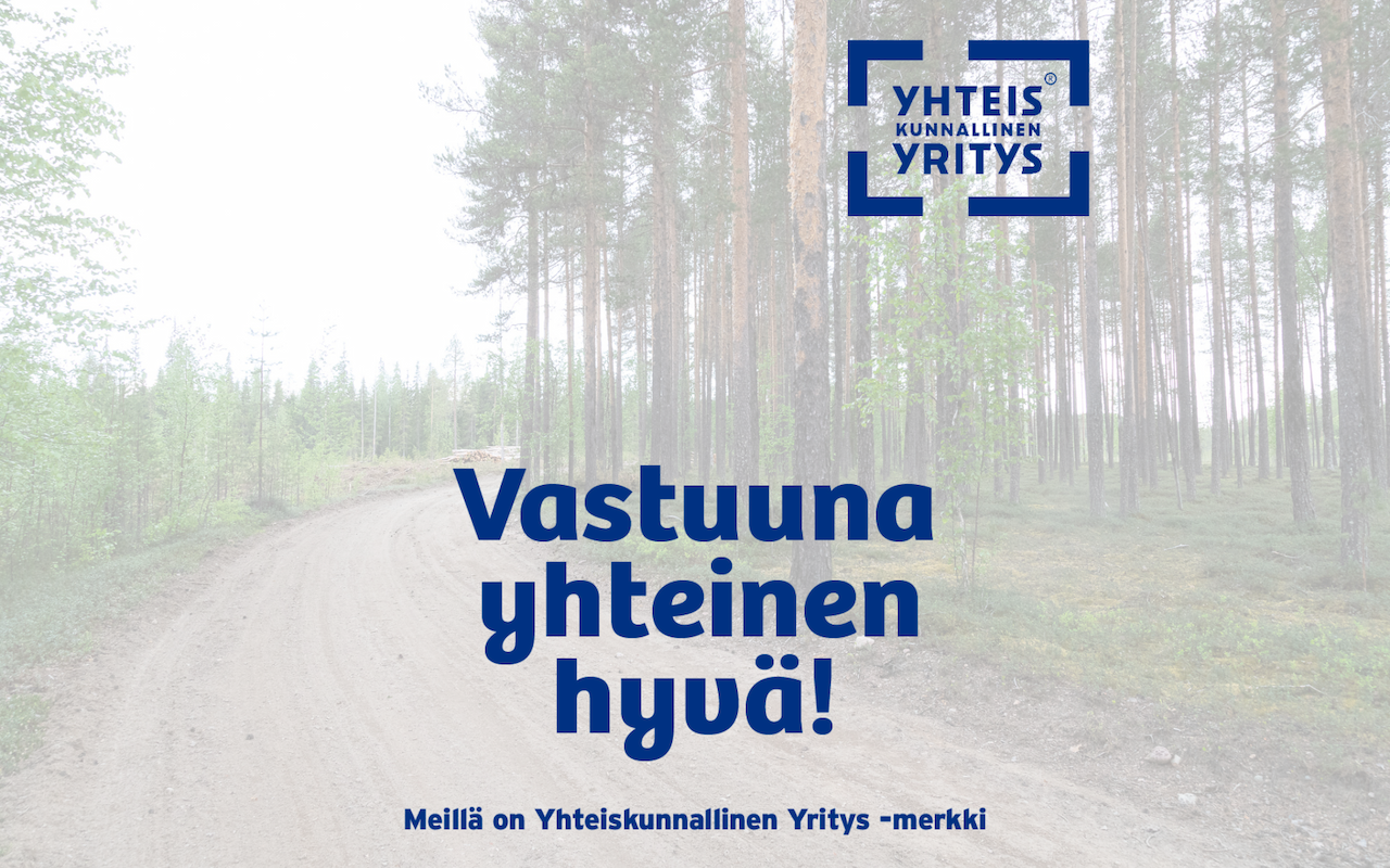 Metsänhoitoyhdistys Lapille on myönnetty Yhteiskunnallinen Yritys -merkki